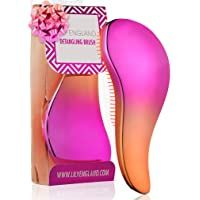 Los mejores  - Lily England Cepillo de Pelo Desenredante Para Cabello Mojado- Seco- Fino- Grueso- Rizado - Mejor Cepillo Para Todo Tipo…